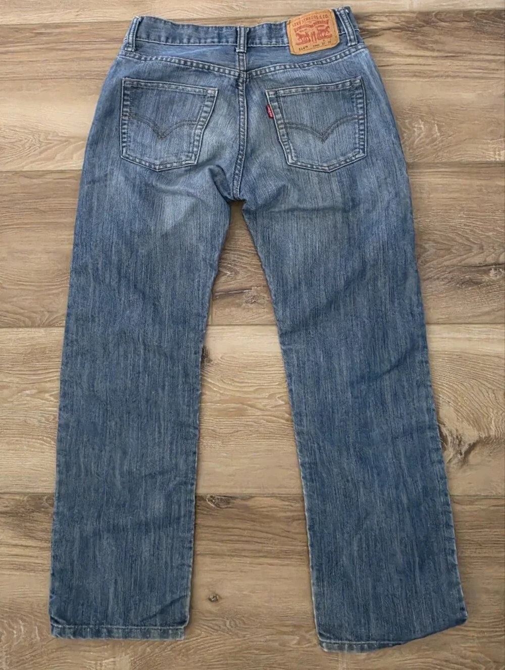 Levi Girls Straight Fit Light Blue Jeans